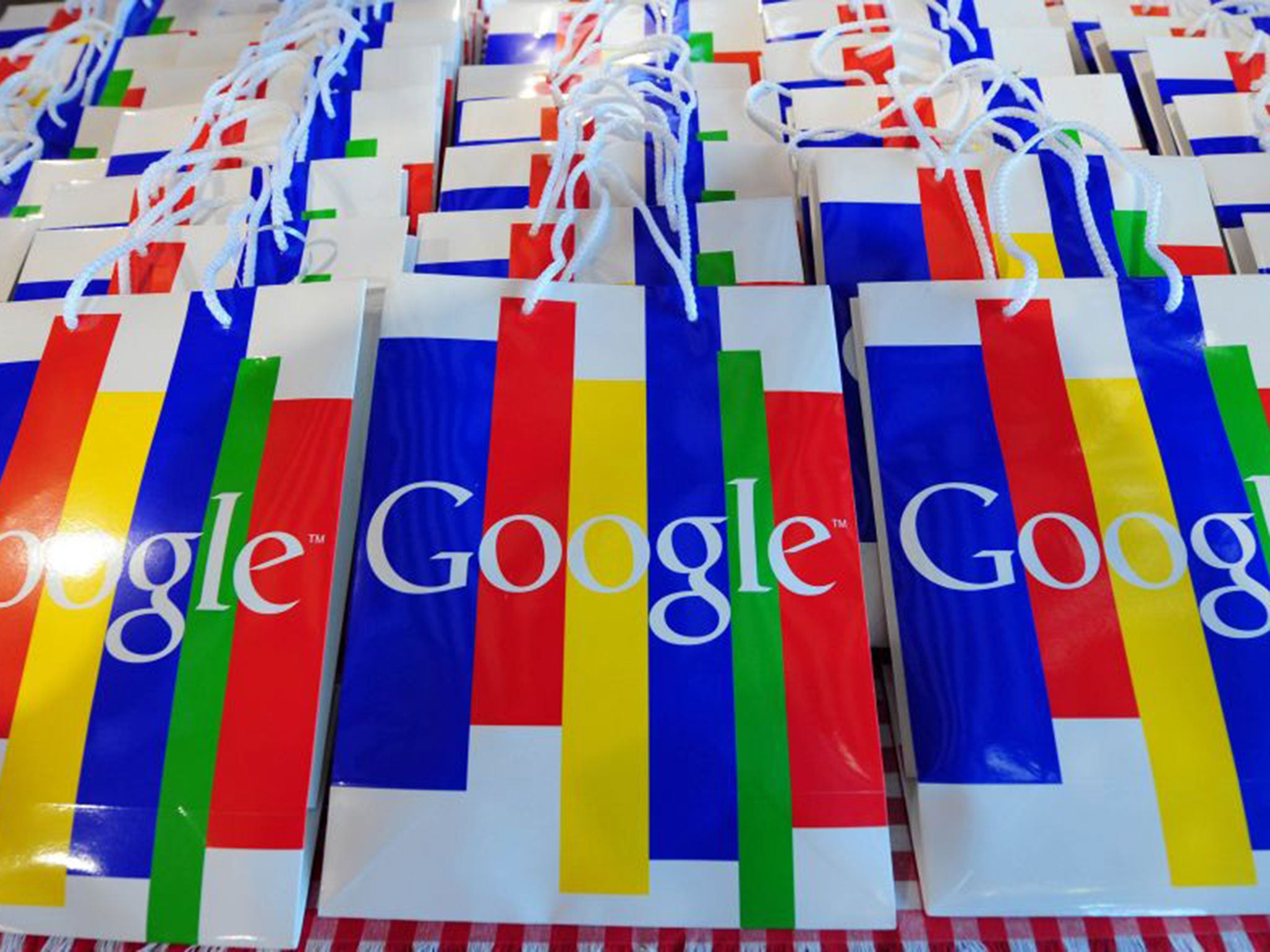 Google’s distinctive logo has become commonplace all over Europe
