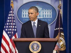 Obama calls for calm after grand jury's decision