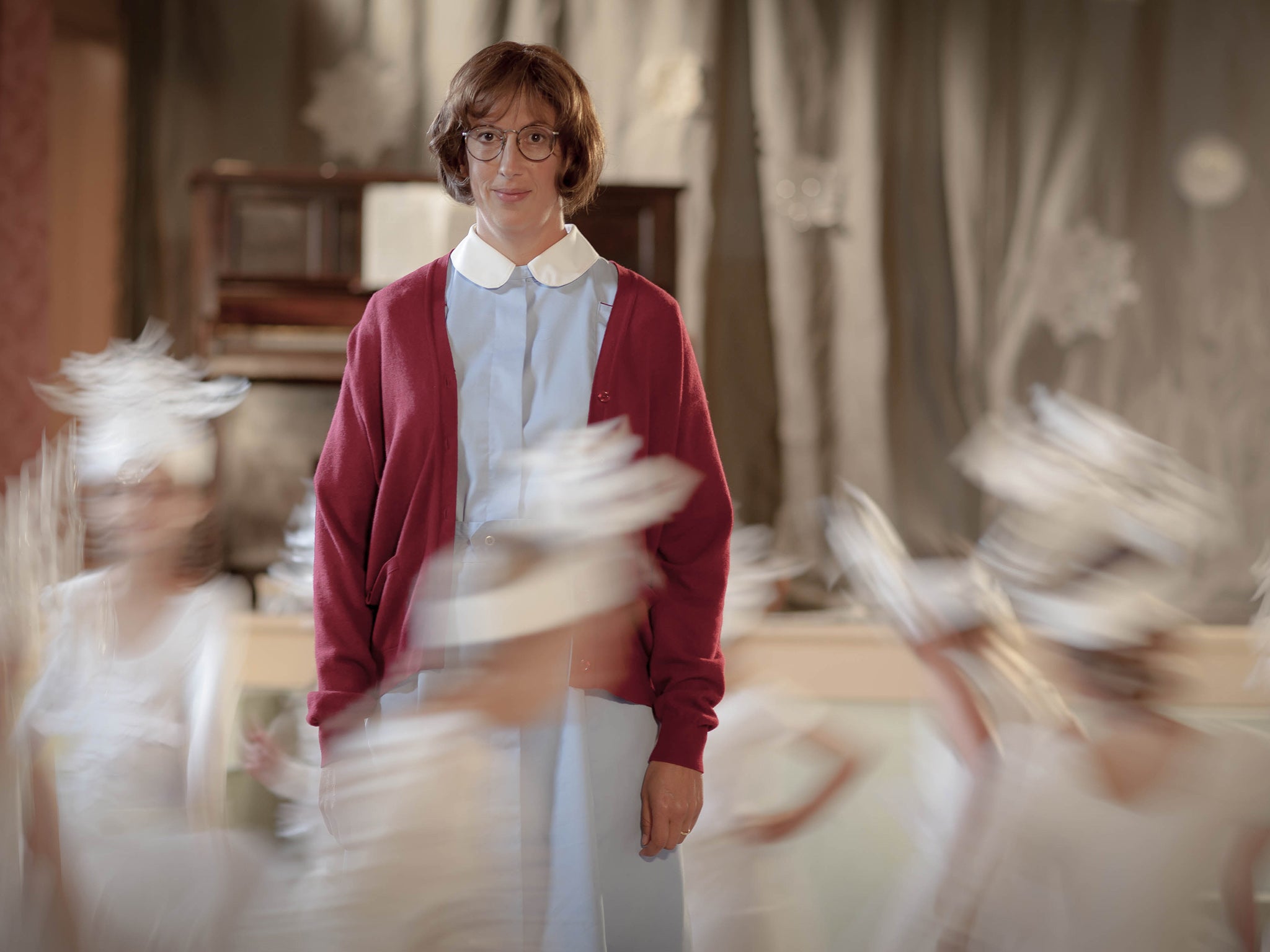Miranda Hart as Chummy in the Christmas Call The Midwife