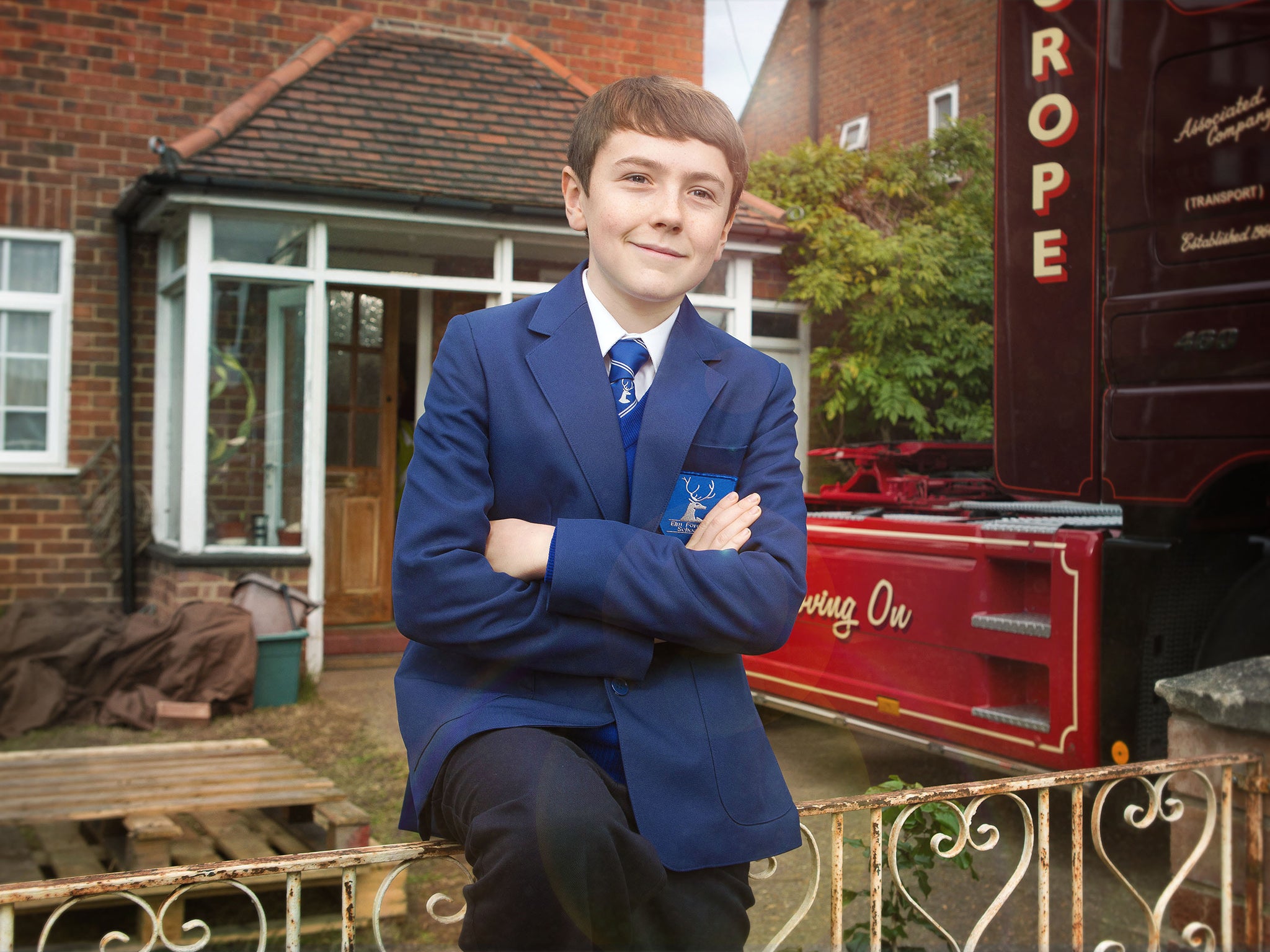 A still from David Walliams' The Boy in the Dress