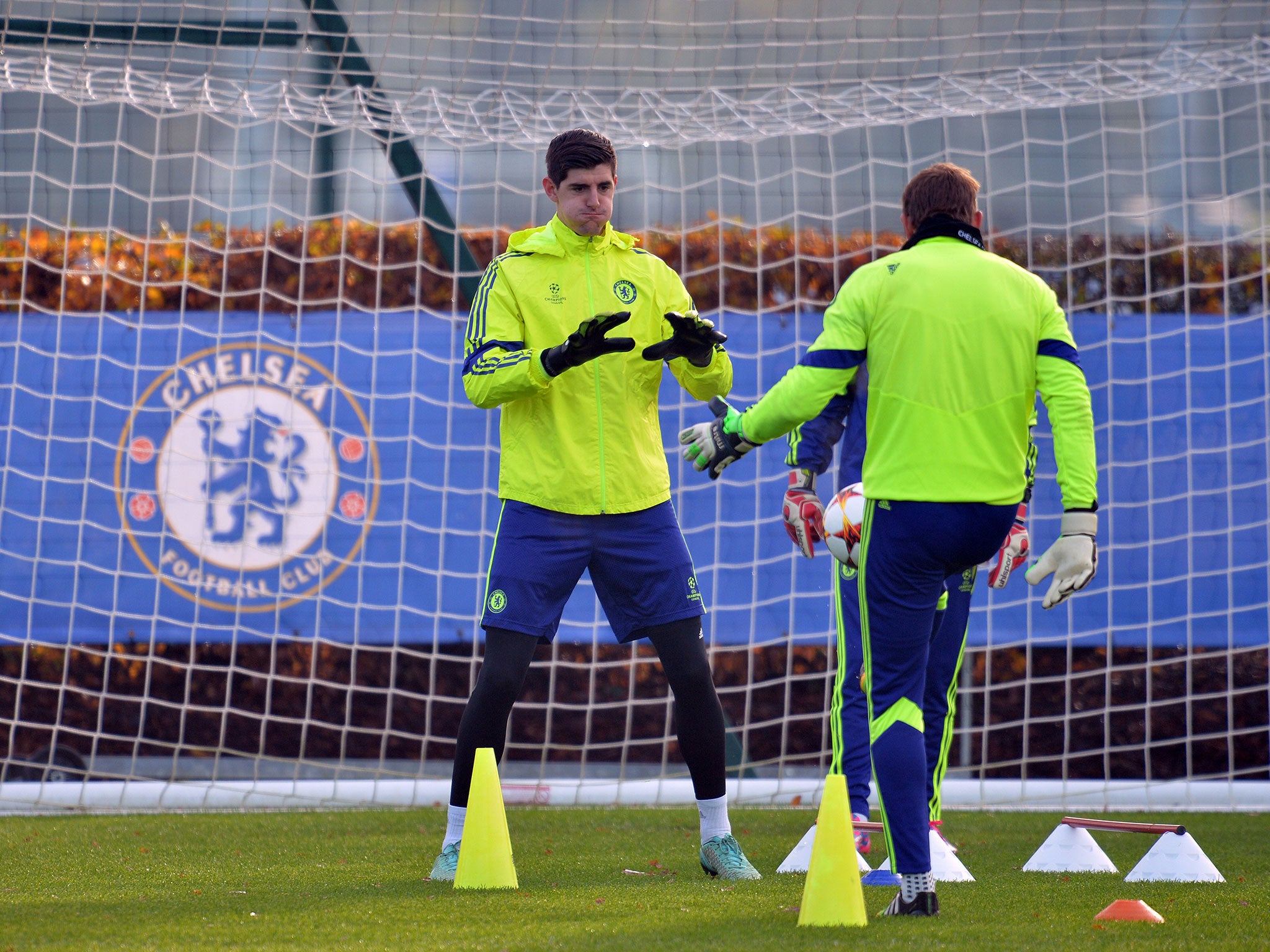 Thibaut Courtois is the club's No 1