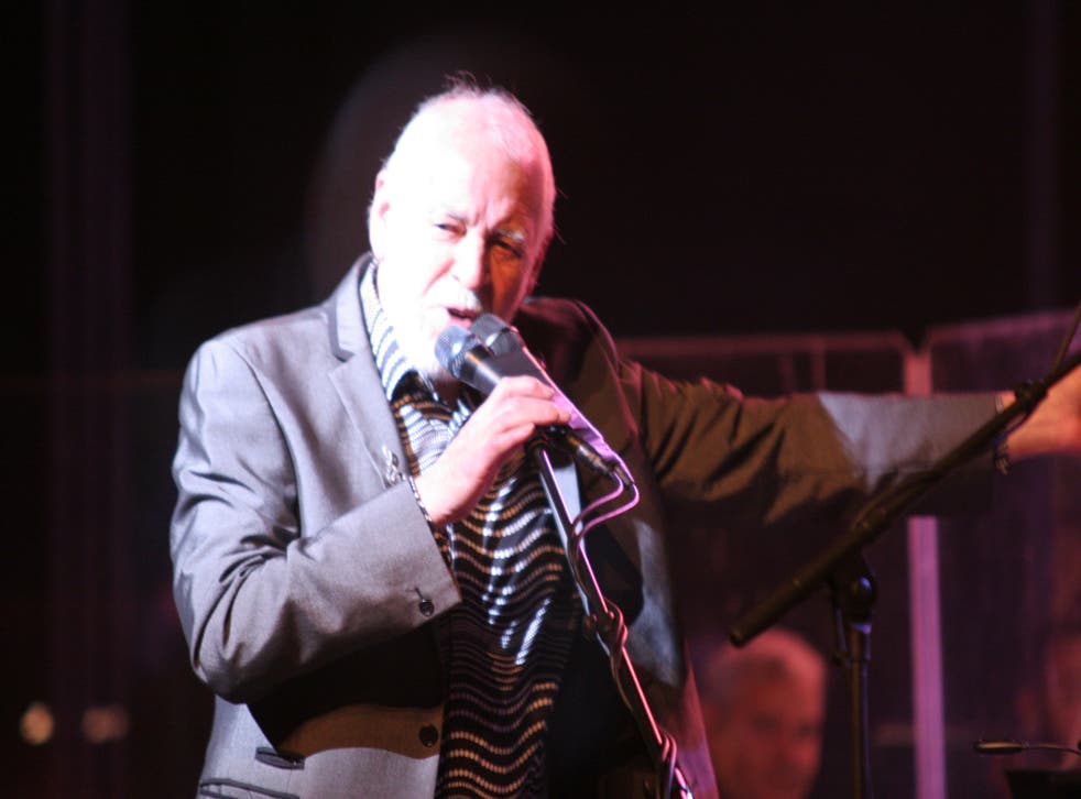Procol Harum perform on stage at the Dominion Theatre in London