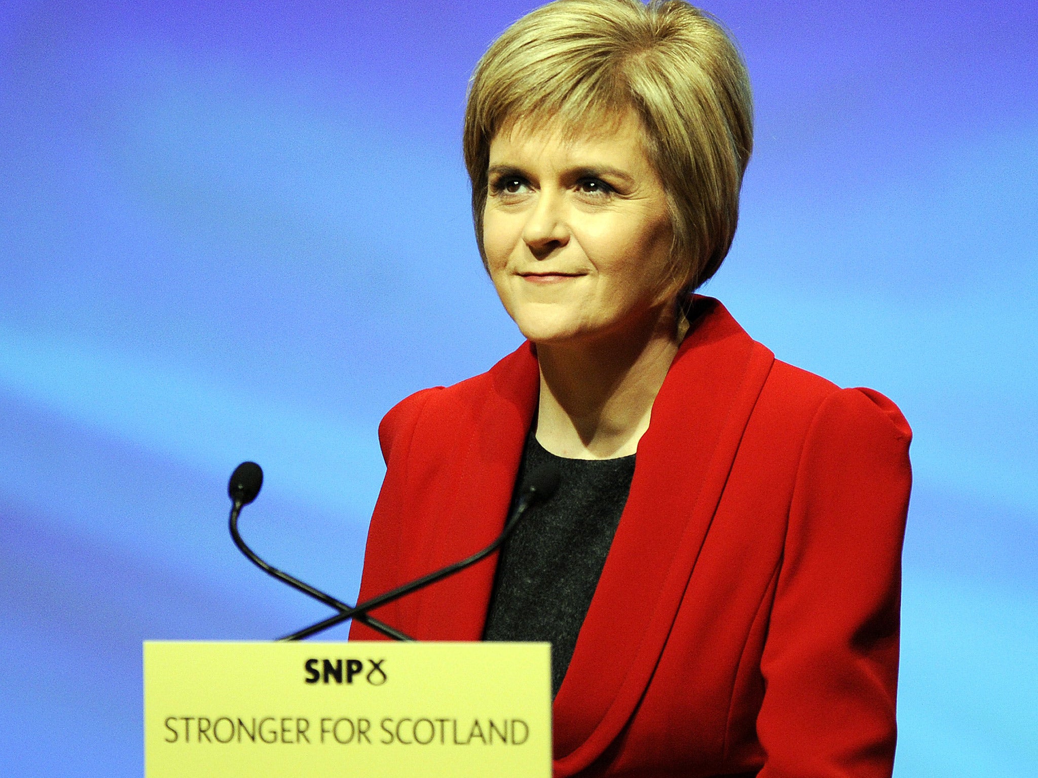 Nicola Sturgeon said Scotland should be given more control
