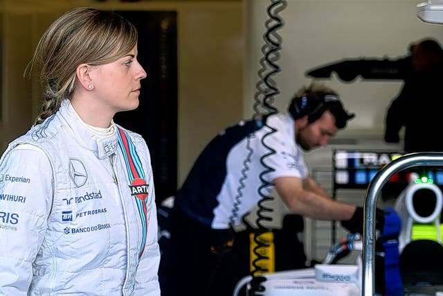 Susie Wolff has been promoted to become the official test driver for Williams