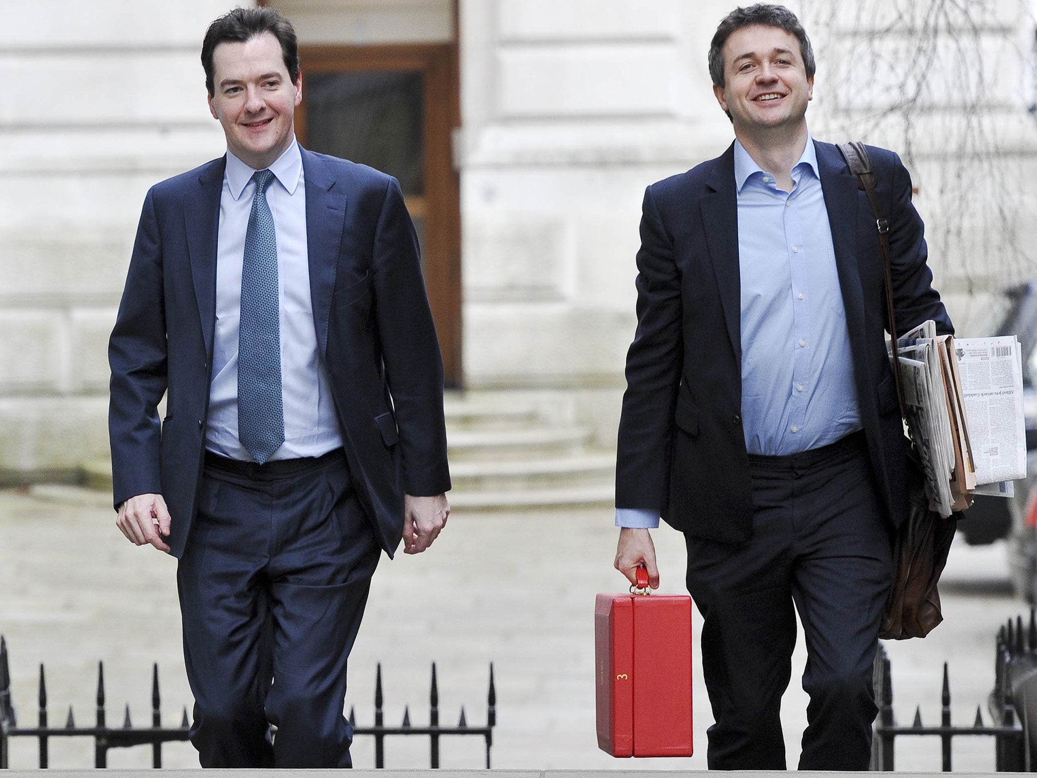 Rupert Harrison, right, has worked for the Chancellor, George Osborne, since 2006