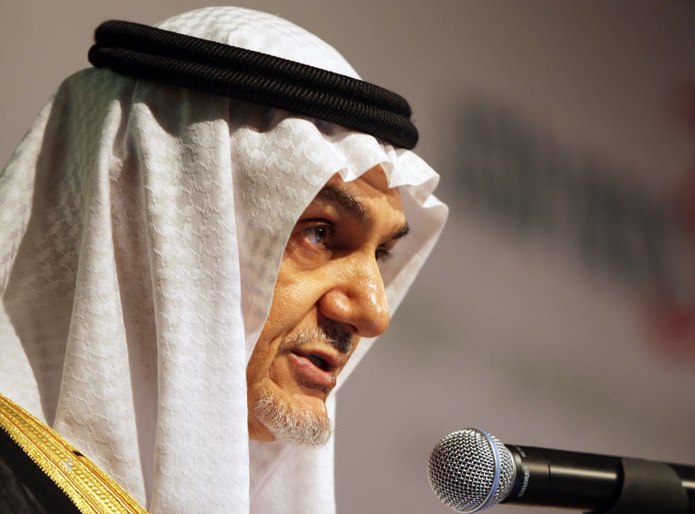 Prince Turki al-Faisal, former director of the Saudi Intelligence Services