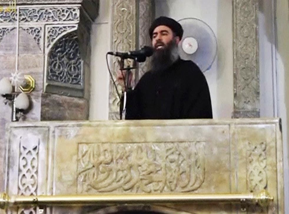 Islamic State leader Abu Bakr al-Baghdadi 