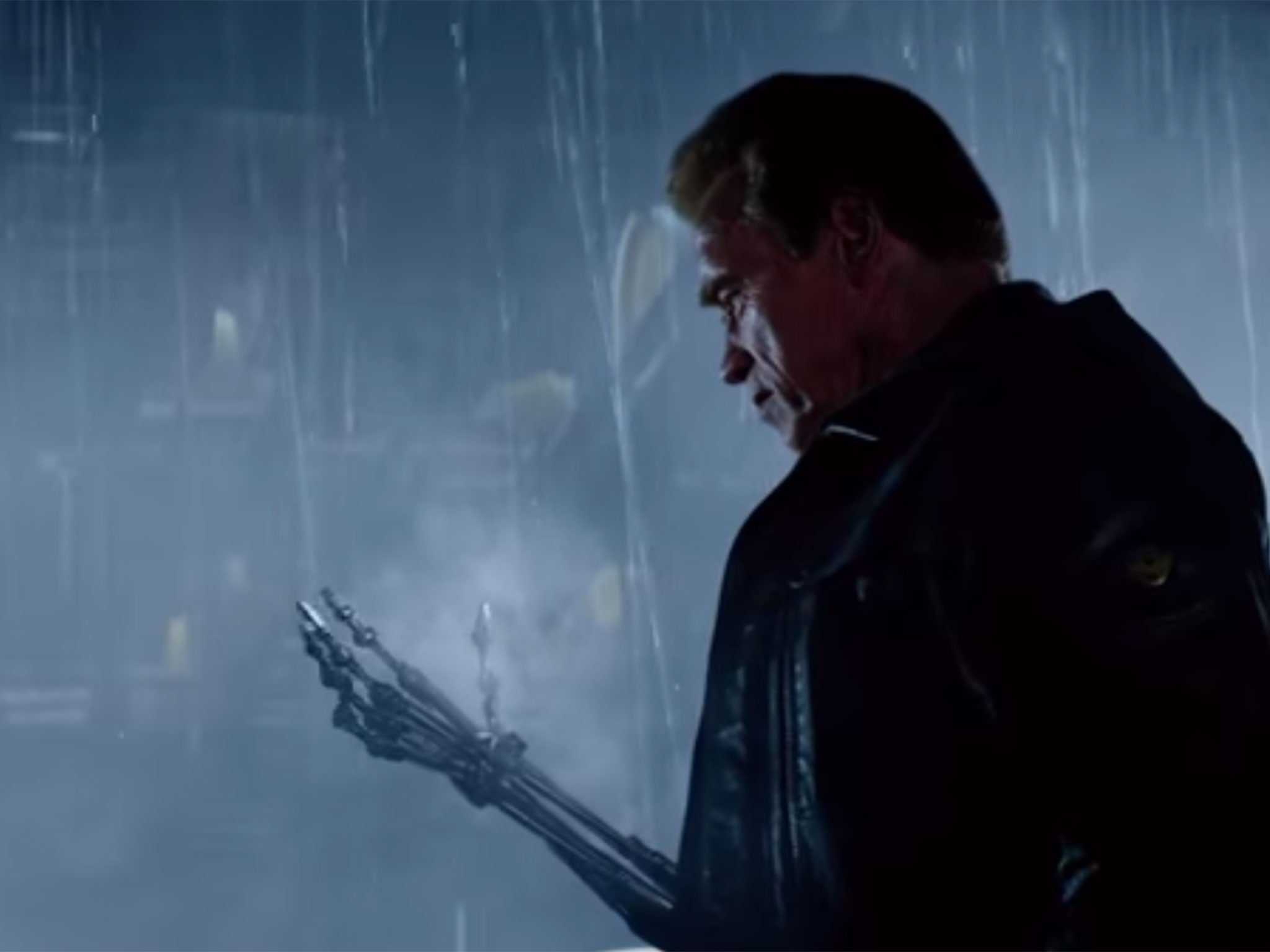 Arnold Schwarzenegger in a teaser clip for Terminator: Genisys