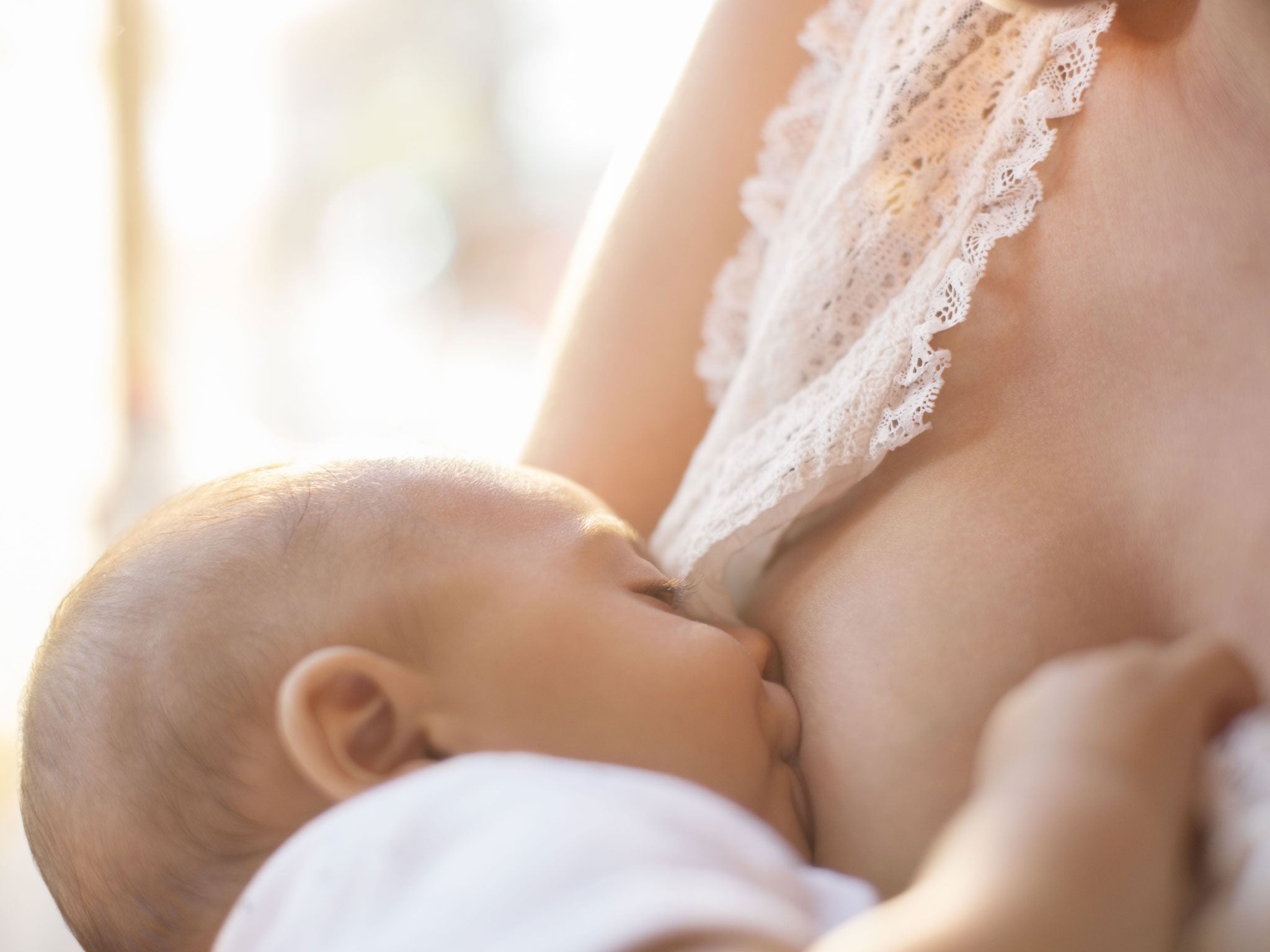 Babies who are breastfed have a lower risk of developing infections of the gut and airways
