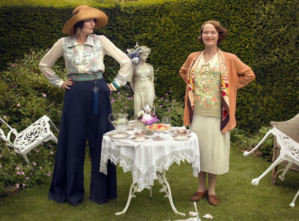 Anna Chancellor as Lucia and Miranda Richardson as Mapp, in the BBC’s new adaptation (C) BBC - Photographer: Nick Briggs)