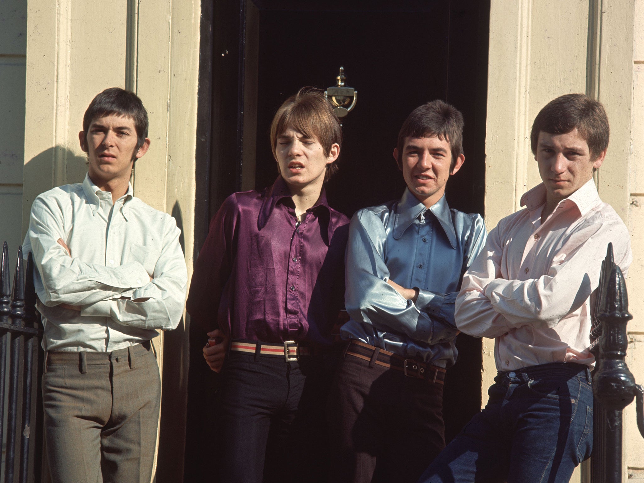 The Small Faces in 1966: left to right, McLagan, Steve Marriott, Ronnie Laine and Kenney Jones