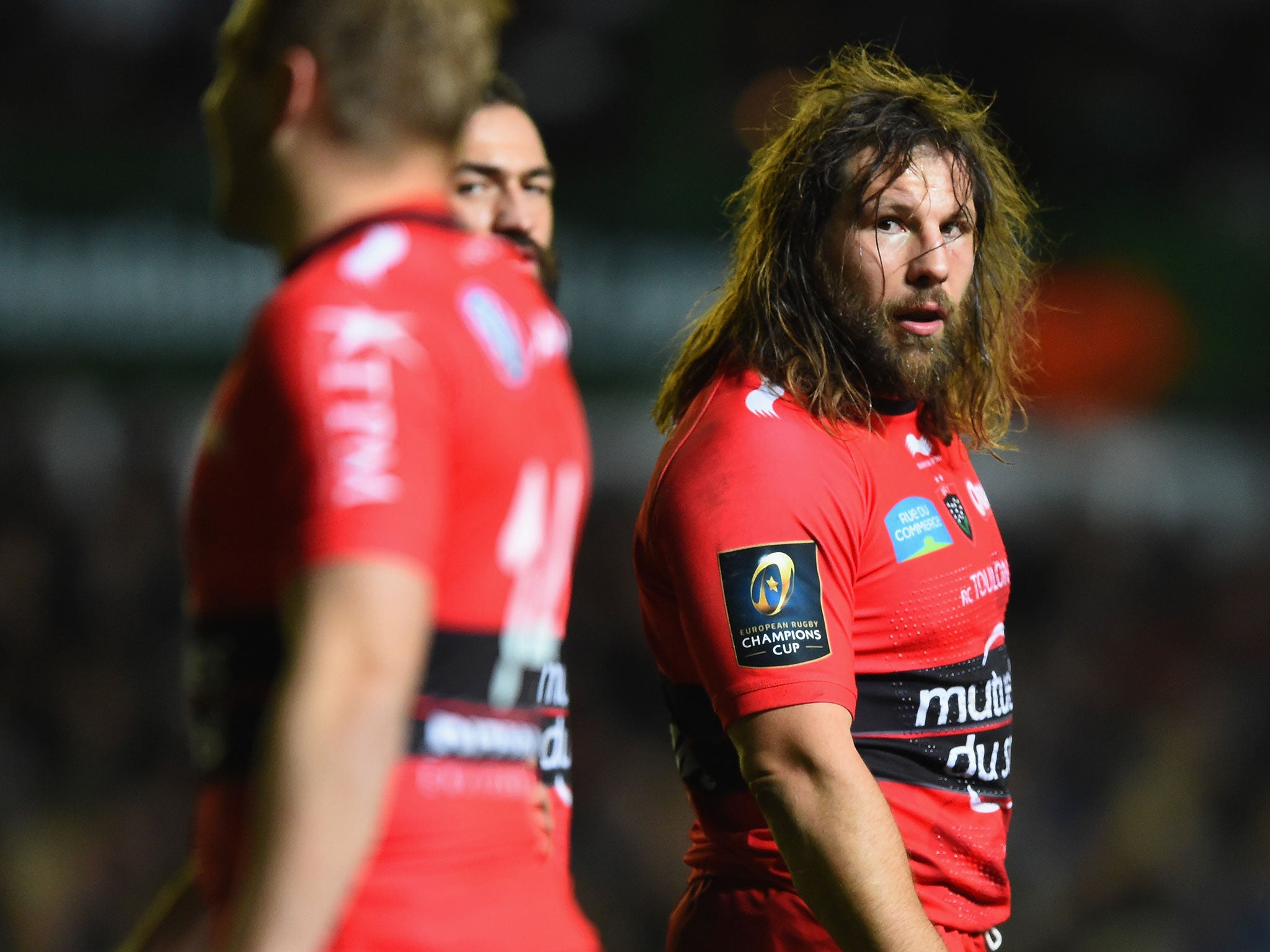 Martin Castrogiovanni was on the losing side for Toulon against former club Leicester