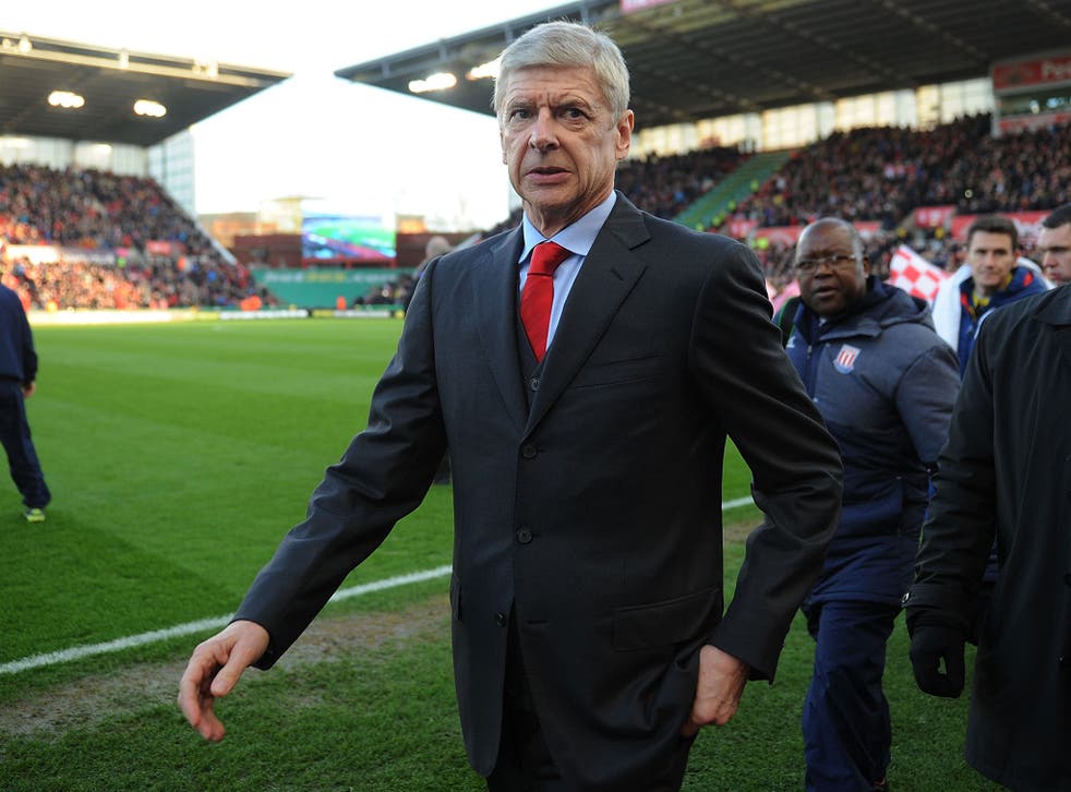 Arsene Wenger was verbally abused by fans following the defeat to Arsenal