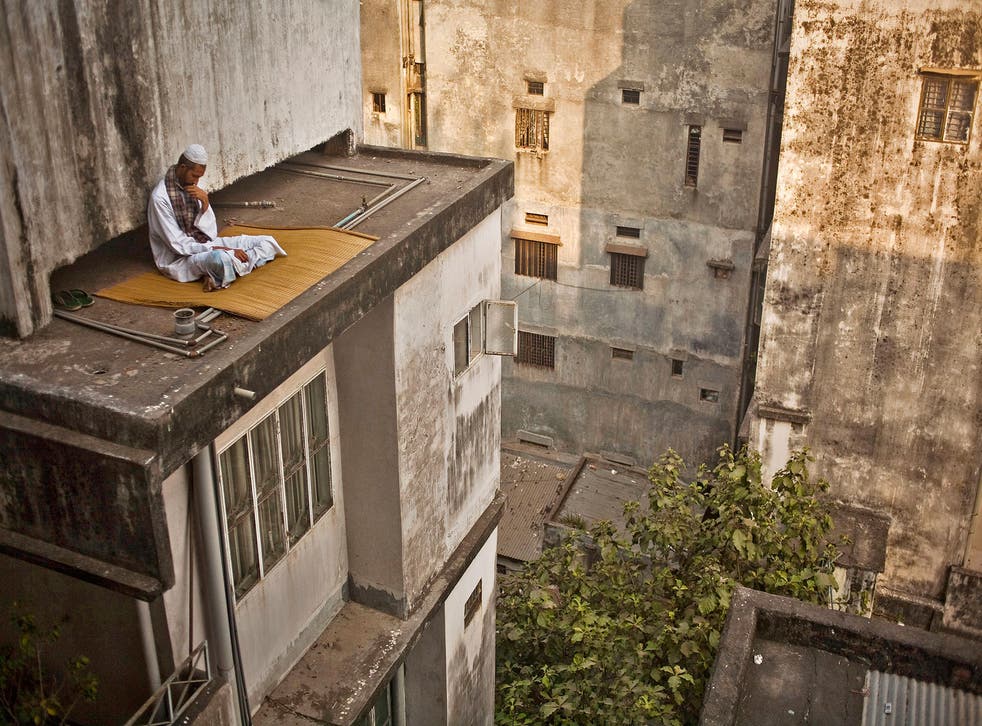 'Getting lost on a roof' by Wahid Adnan
