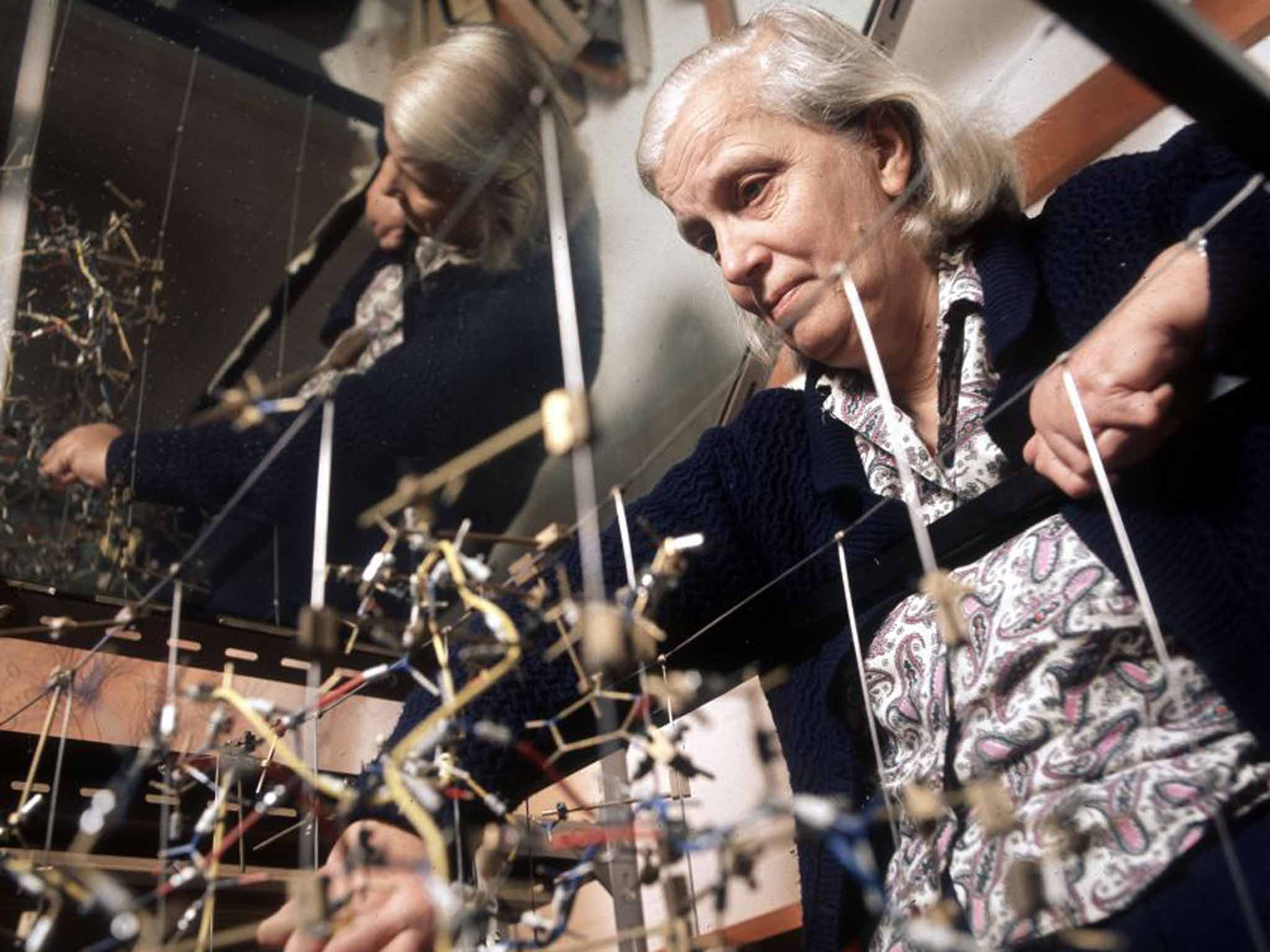 Eyes on the prize: Dorothy Hodgkin hoped there would be less fuss about gender in a future where women were equal to men in science