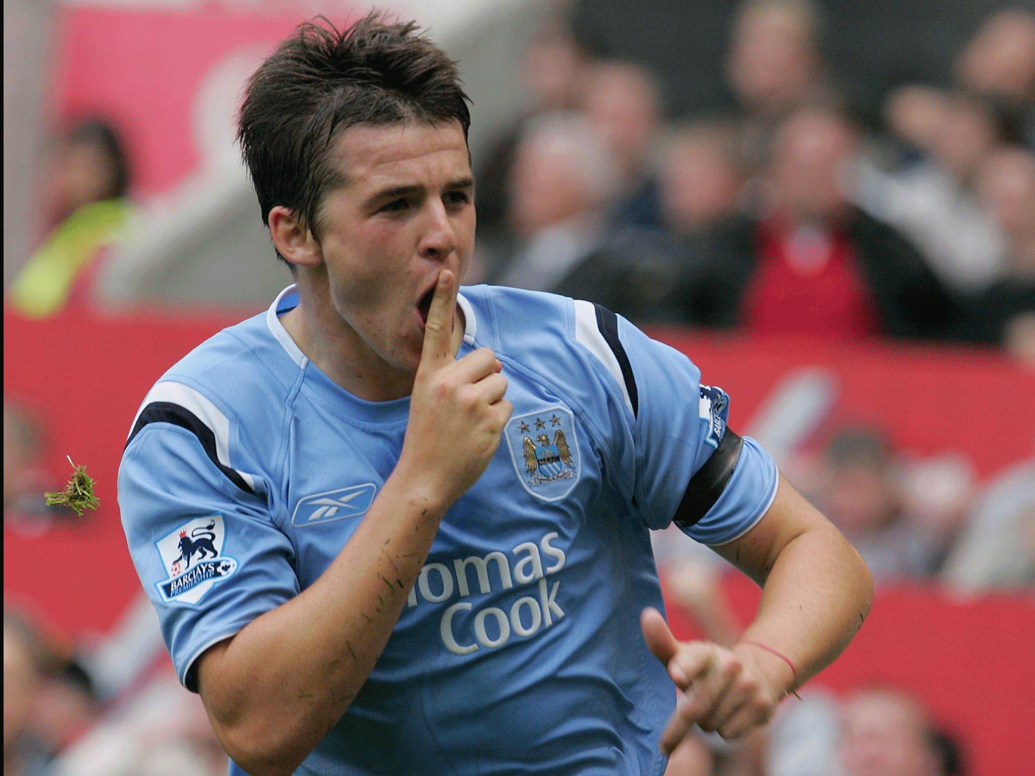 Joey Barton was fined £60,000 after stubbing out a cigar in a youth player's eye
