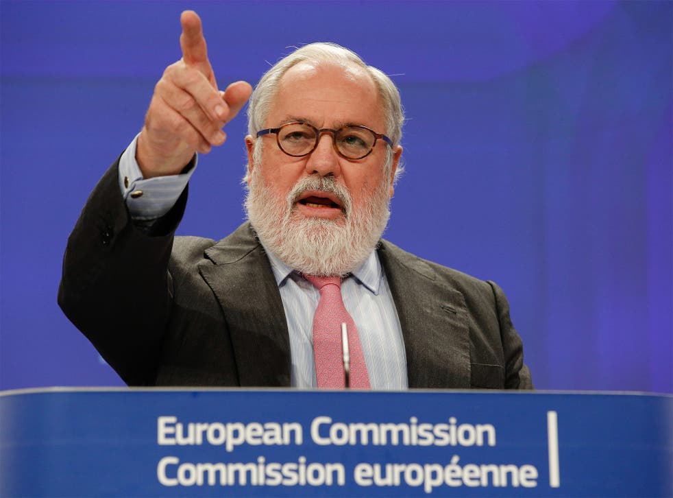 Miguel Arias Canete, EU Commissioner for Climate Action and Energy