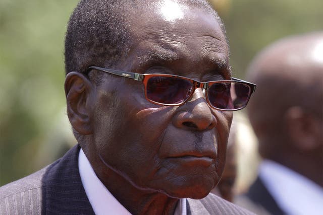 President Mugabe recently said that he will stay in power as long as he has strength in his body