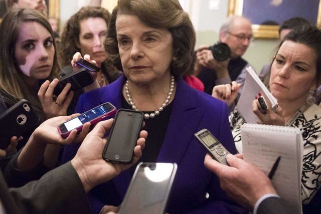 Ms Feinstein is a leading Democrat in the Senate