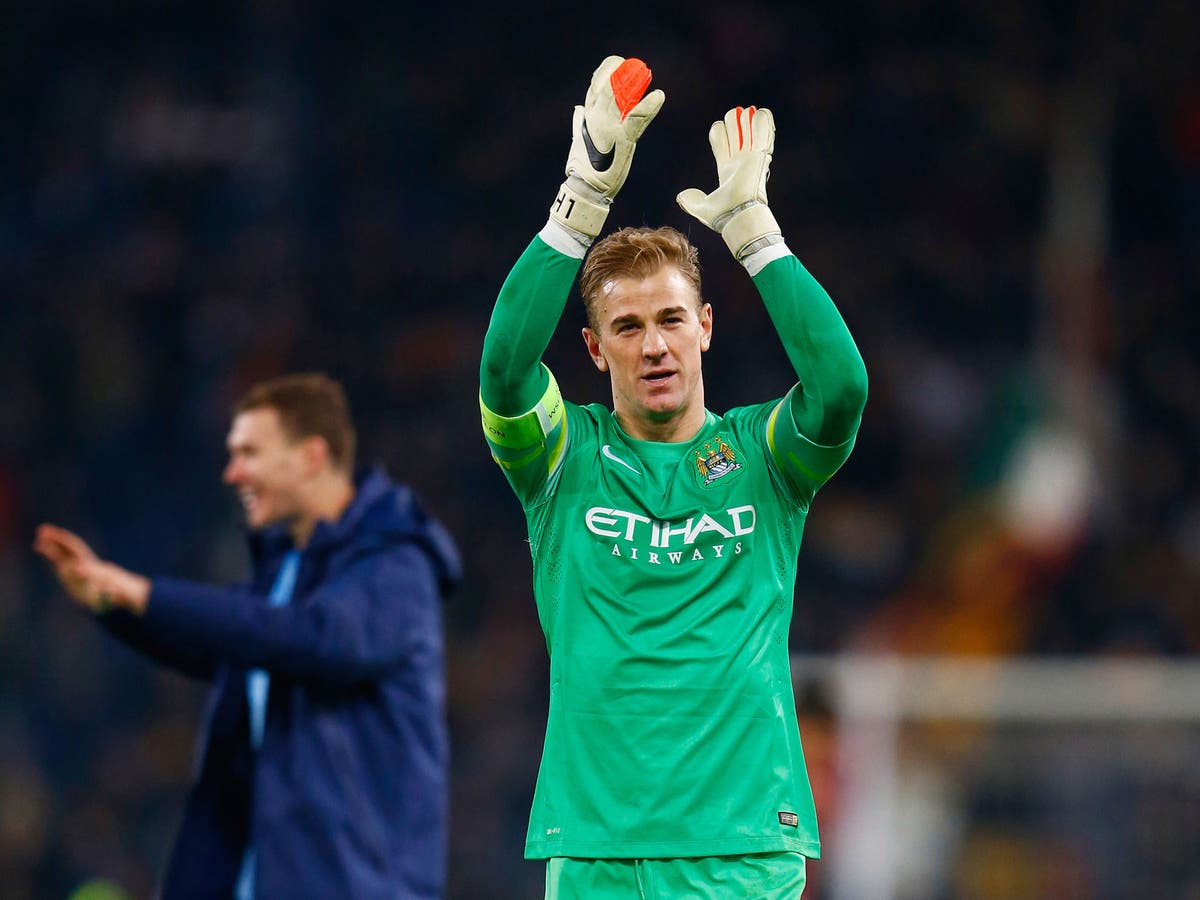 Joe Hart wants to end his career at Manchester City, as contract talks ...