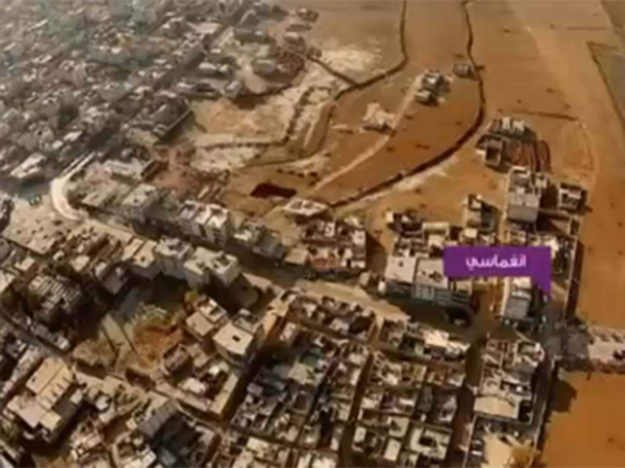 Isis release drone footage of suicide bombings in Kobani.