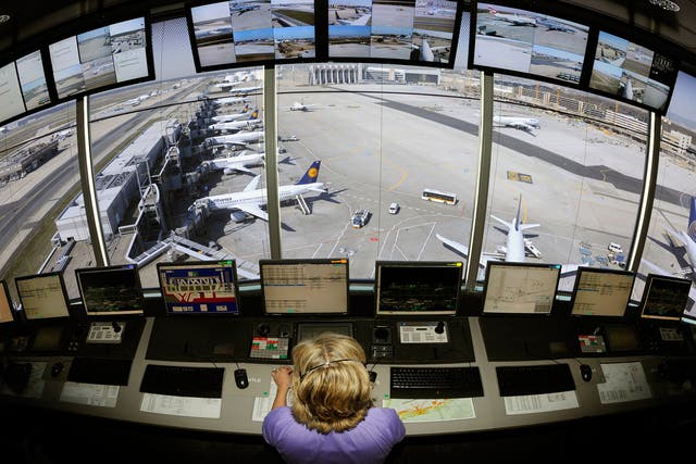Air traffic controllers earn an average of £81,100