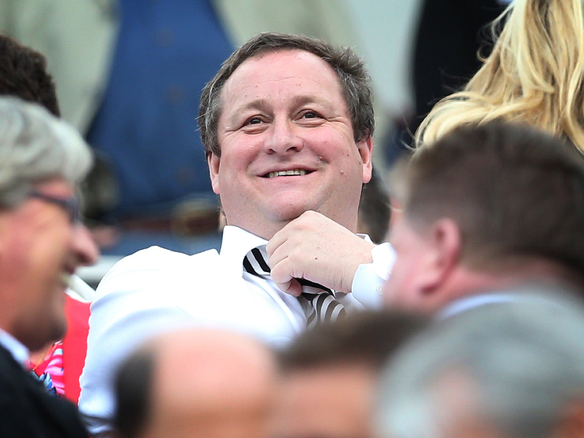 Newcastle owner Mike Ashley.