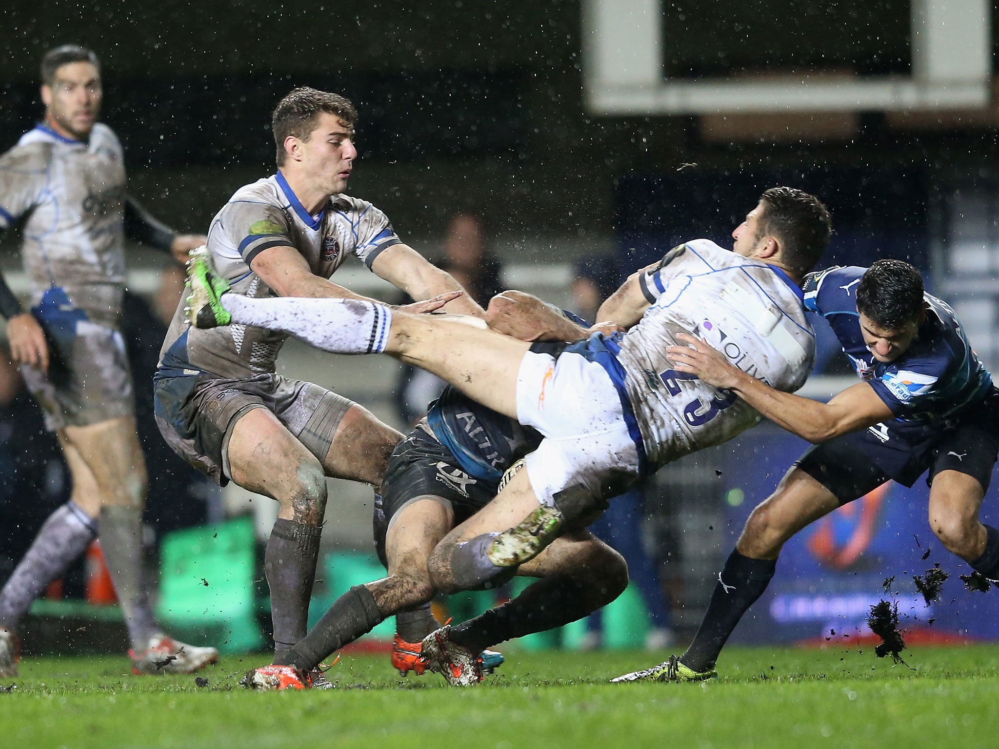 Burgess is set to make his first start for Bath in the return match against Montpellier