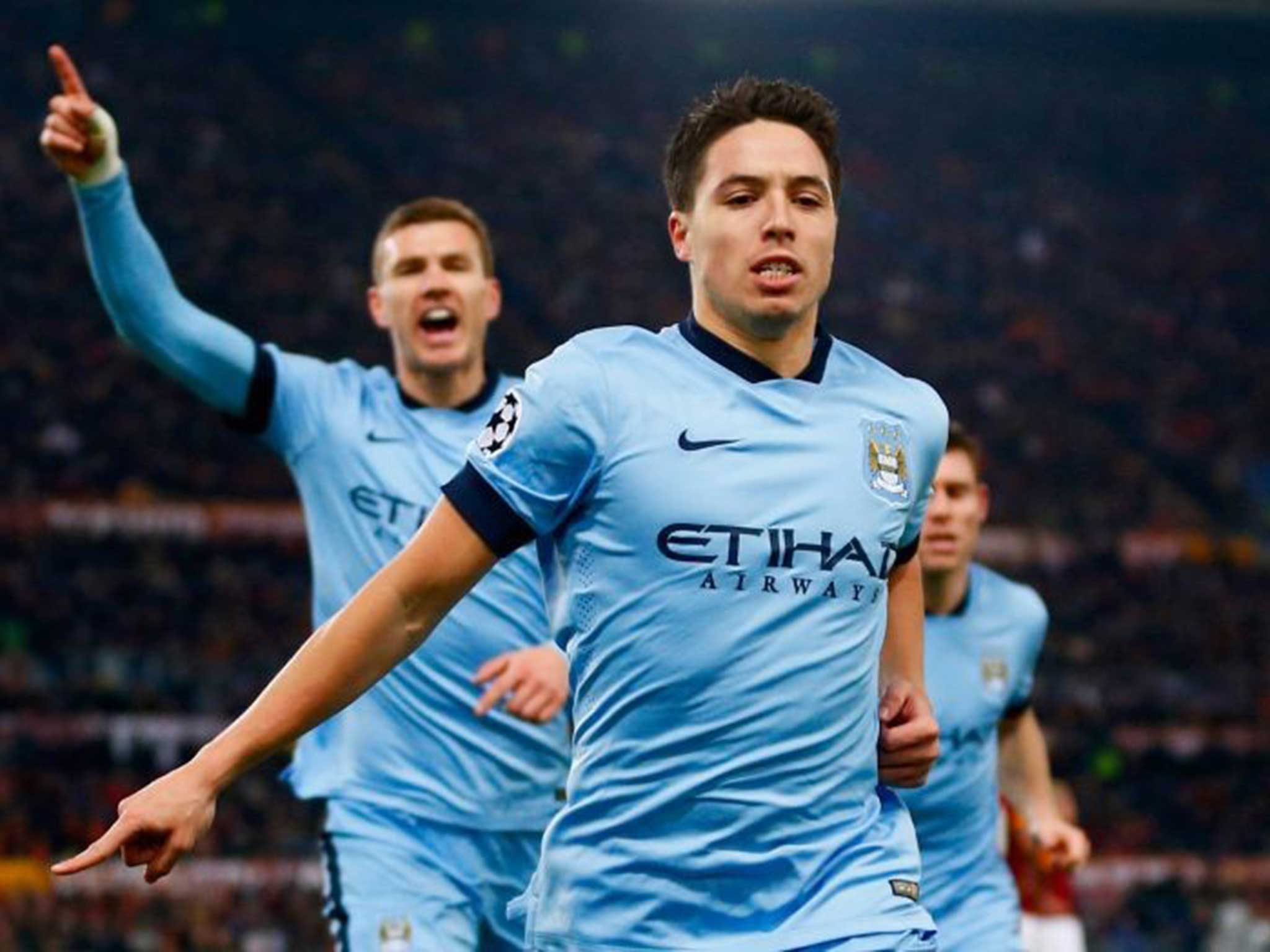 Samir Nasri hopes City have a fully-fit squad when the last-16 games are played in February and March
