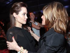 AWKWARD MOMENT ANGELINA MET AMY PASCAL AFTER HACKING