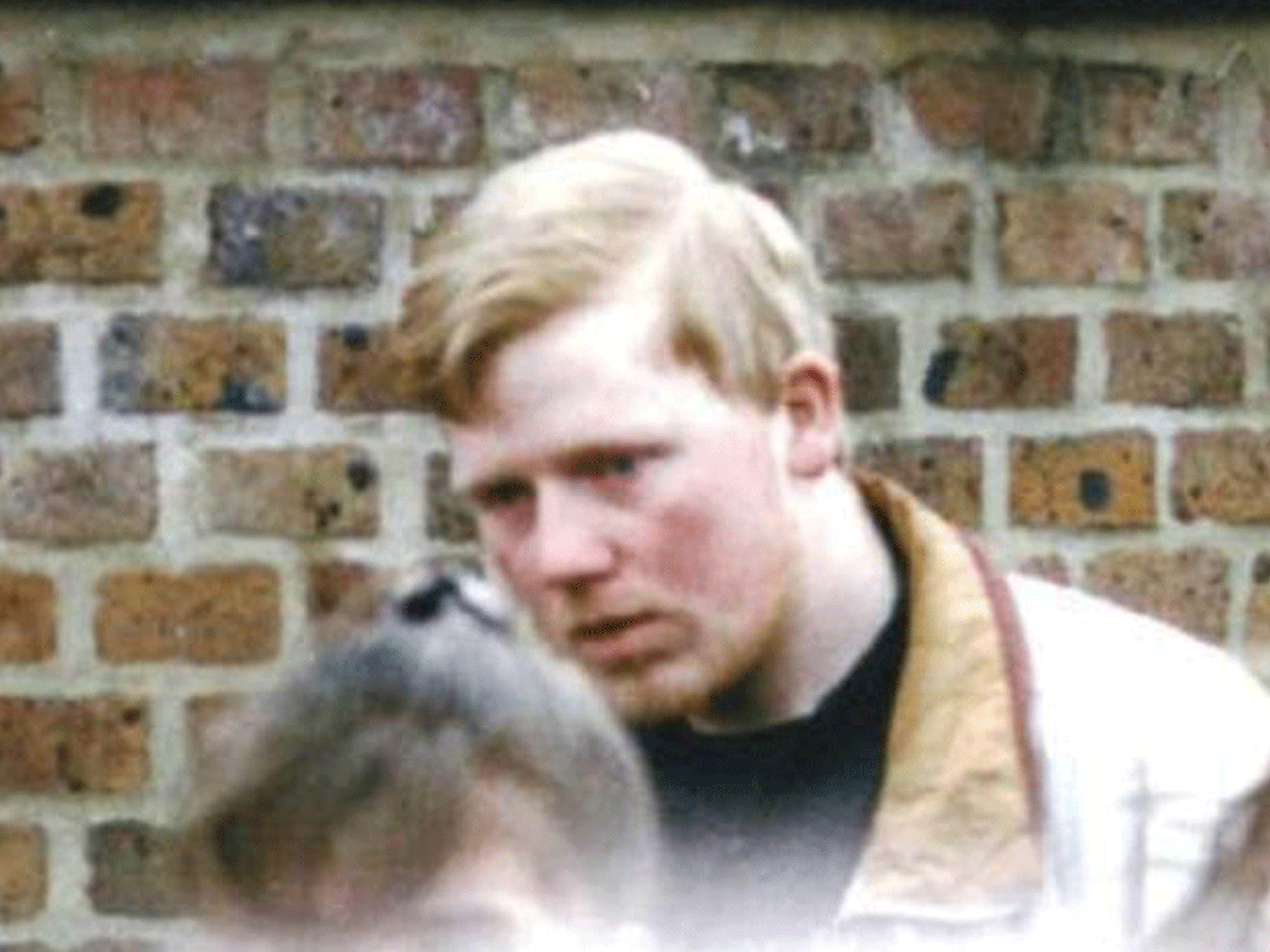 Colin Ash-Smith attending the funeral of Claire Tiltman