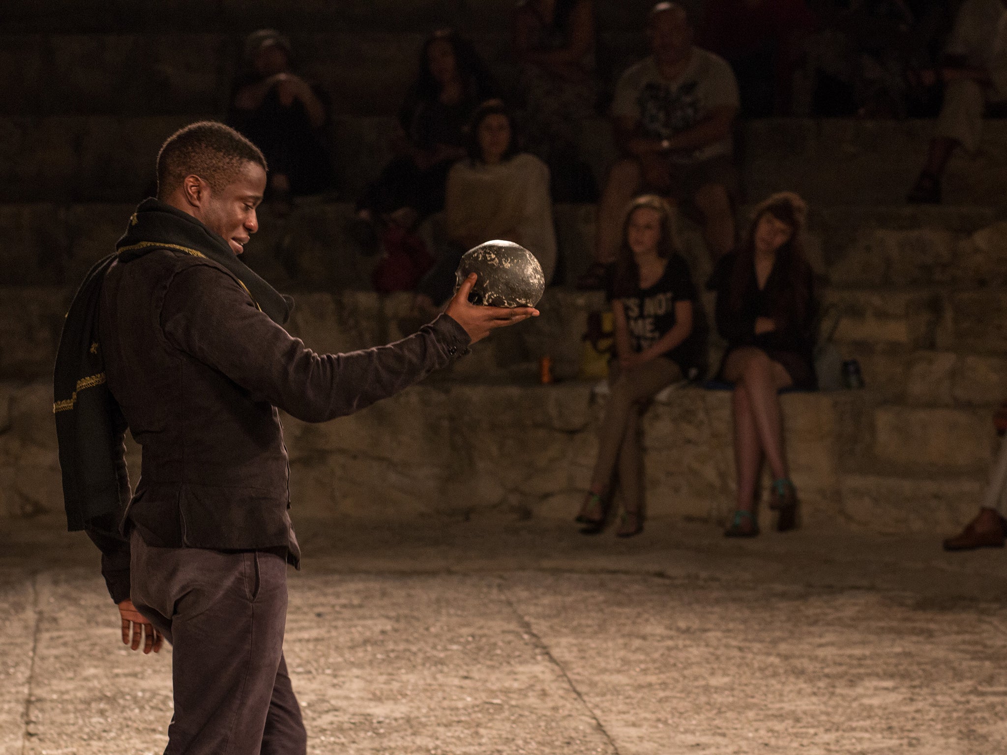 Hamlet at Kourion Amphitheatre, Cyprus