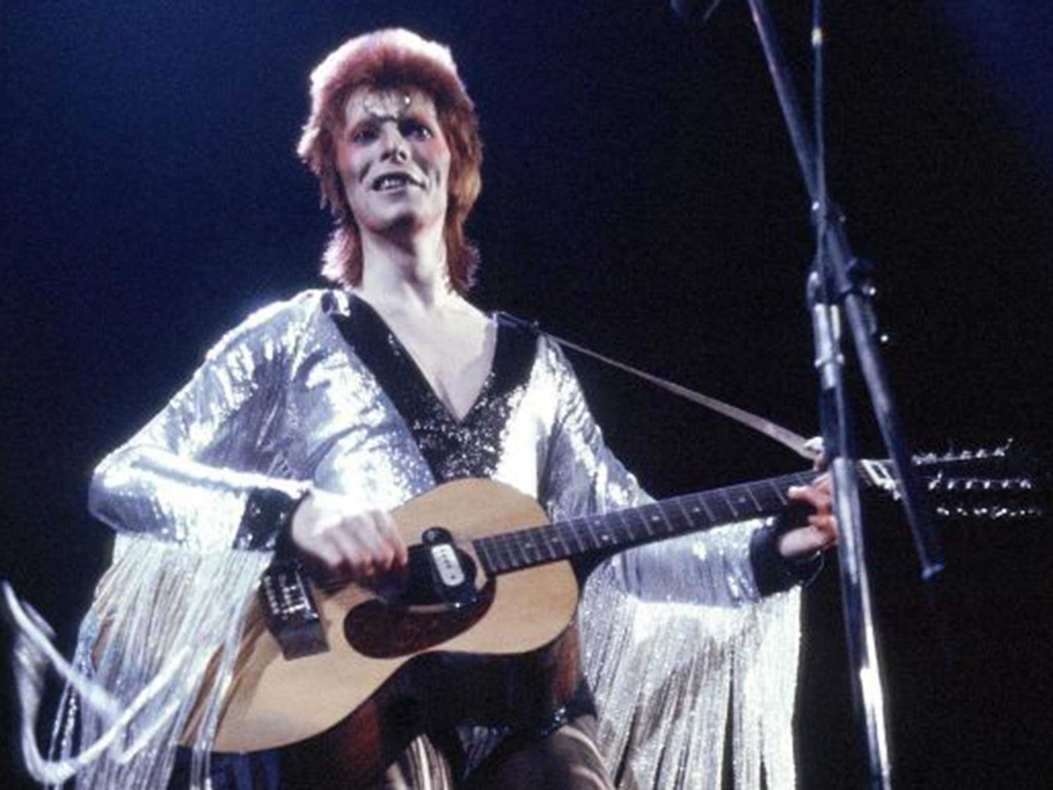 David Bowie plays Earls Court during his Ziggy Stardust tour of 1973