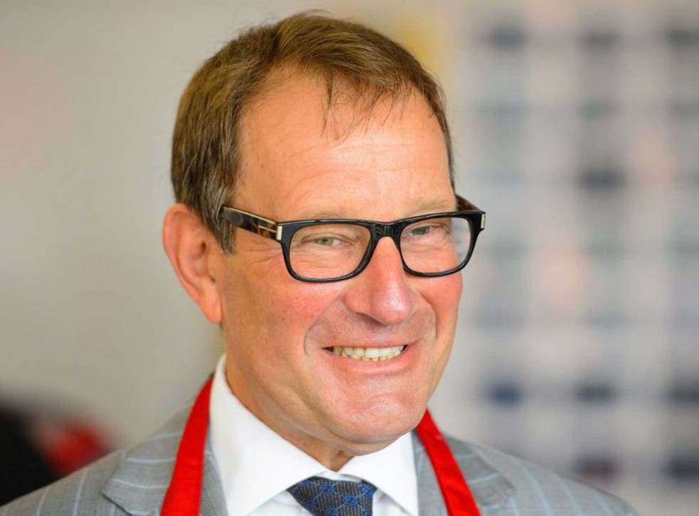 Owner of the Daily Express and the Daily Star, Richard Desmond
