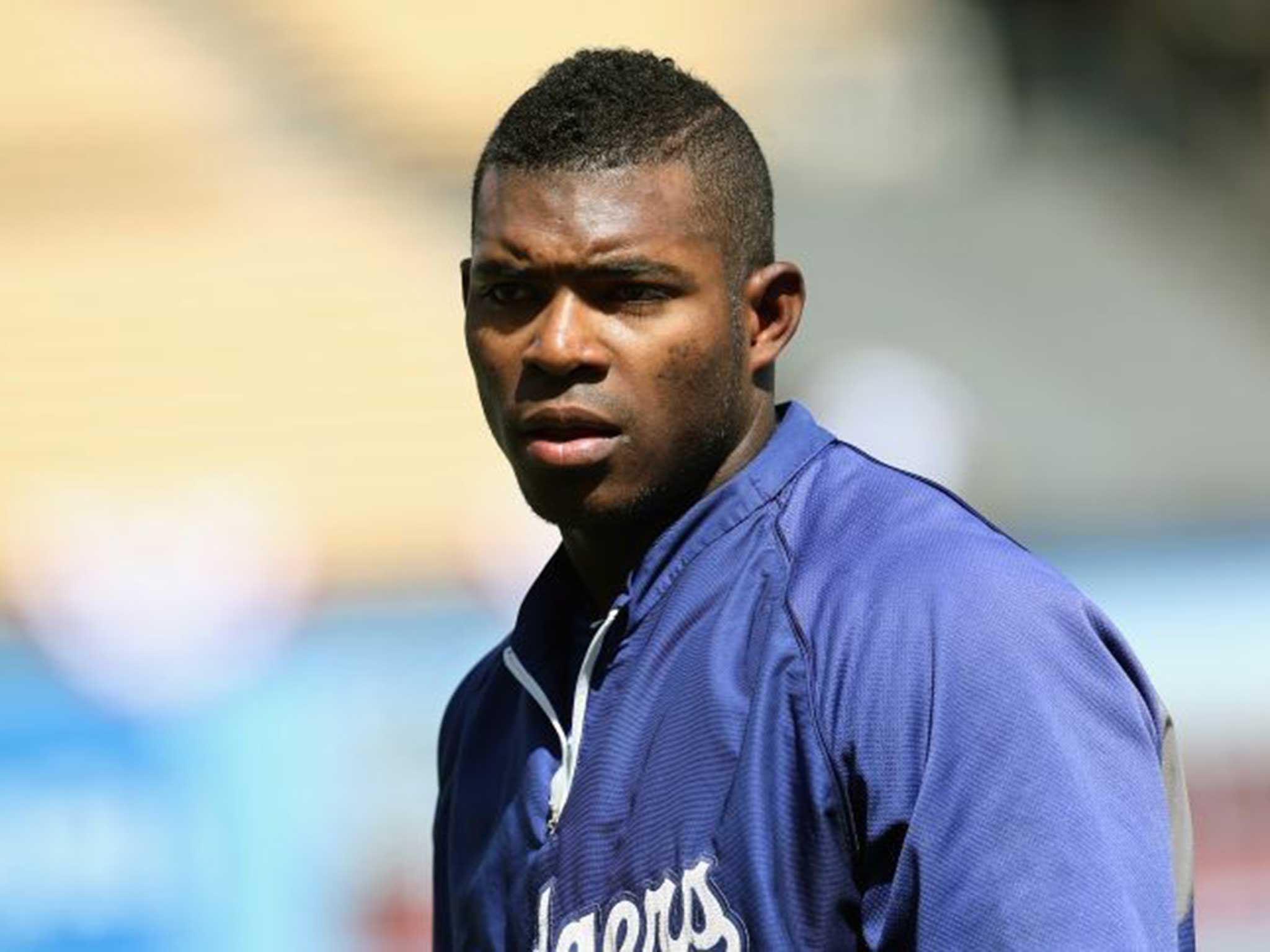 Yasiel Puig signed a $42m contract with the LA team before leaving Mexico
