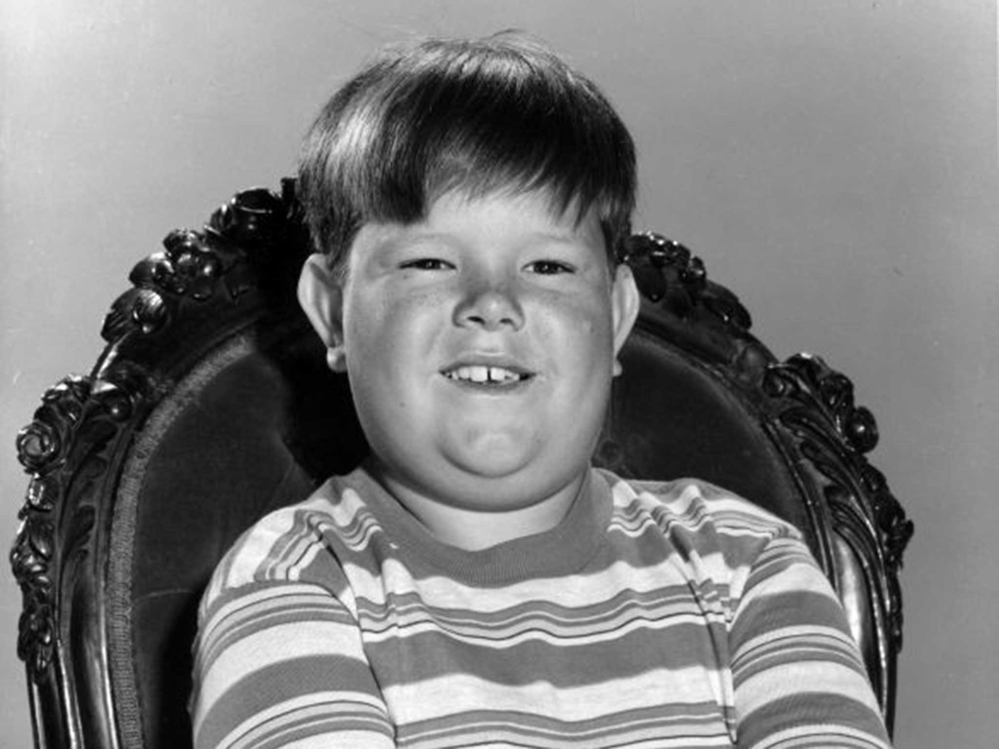 Weatherwax as Pugsley: a jovial inventor, the Addams’ son built a robot and a computer, as well as a disintegrator gun