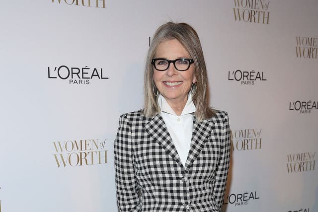 Sensible and sexy: Diane Keaton proves buttoned-up doesn't have to be boring