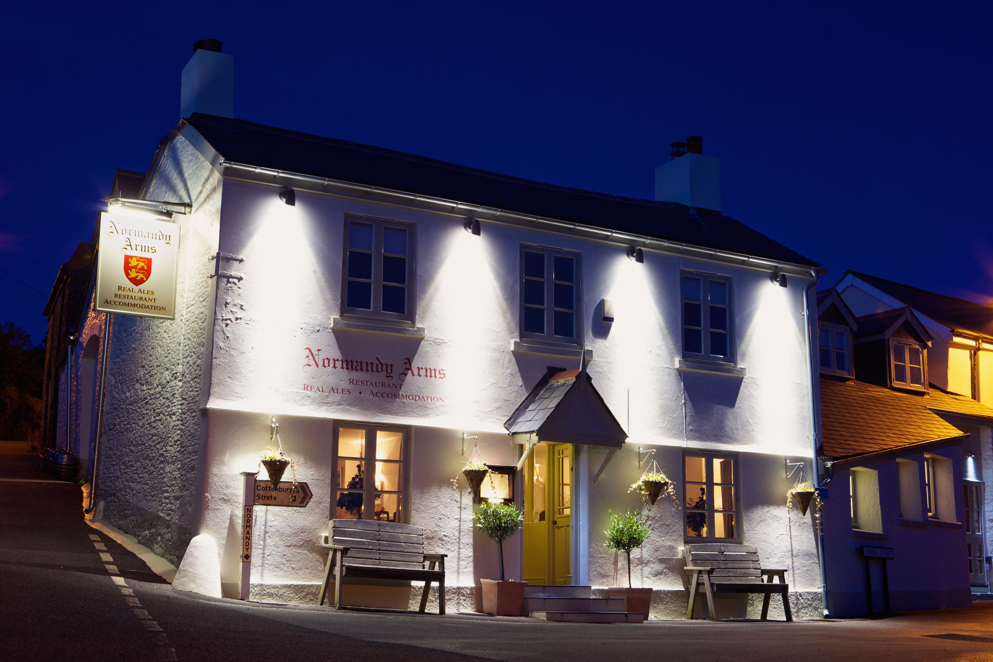 As good as it gets: The Normandy Arms is welcoming, warm, and homely