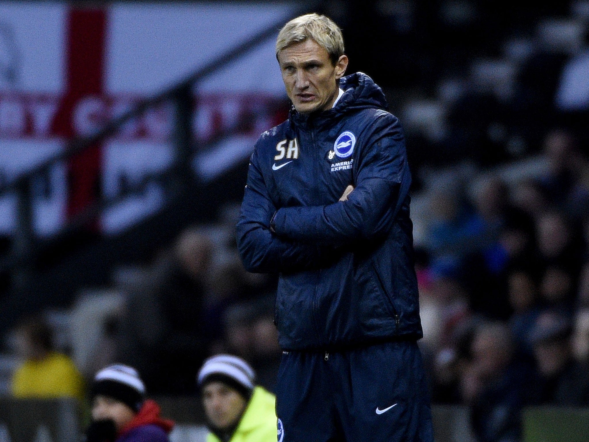Sami Hyypia has been under pressure as his Brighton side have slipped into the bottom three