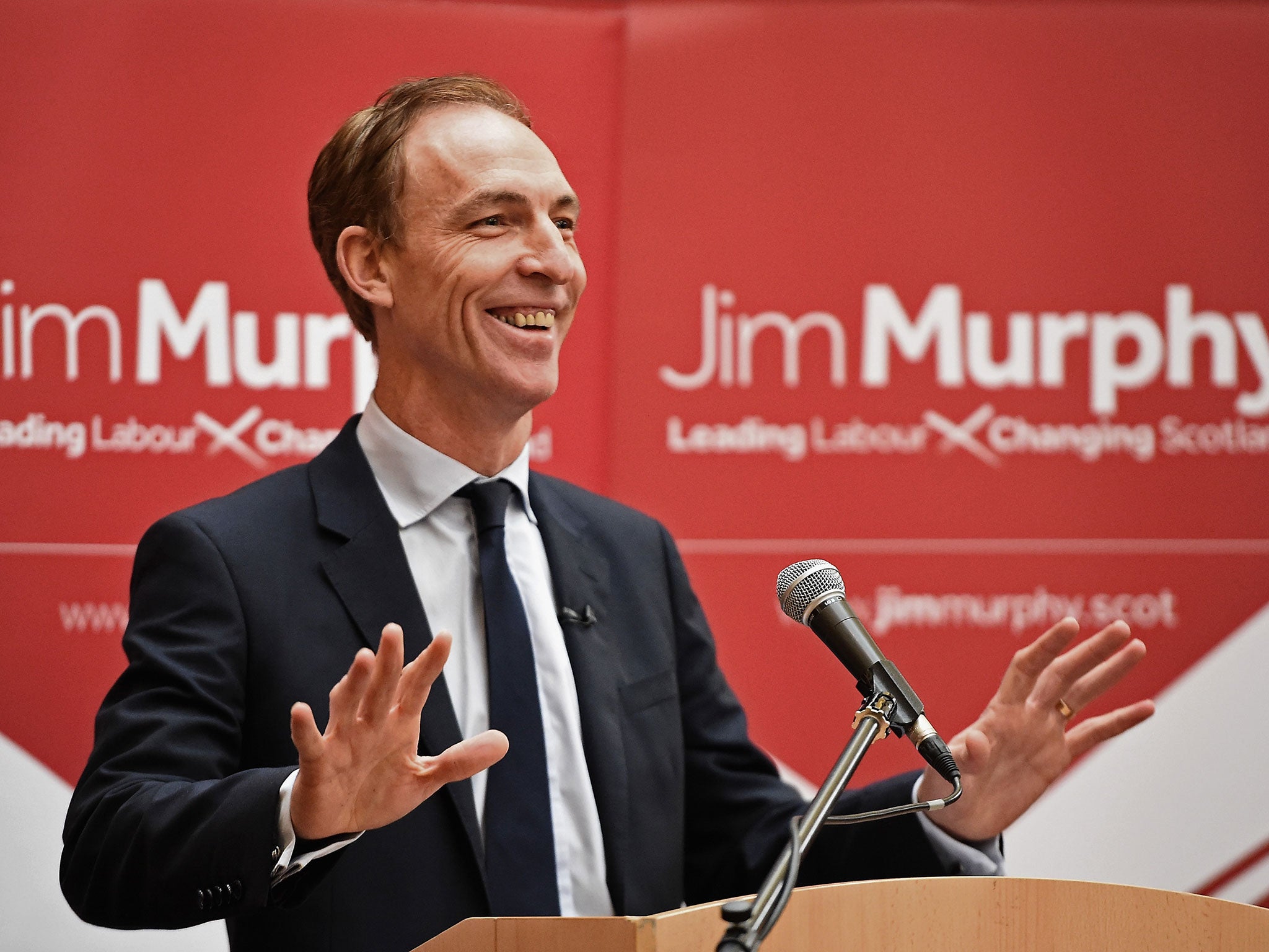 Jim Murphy, the leader of Scottish Labour