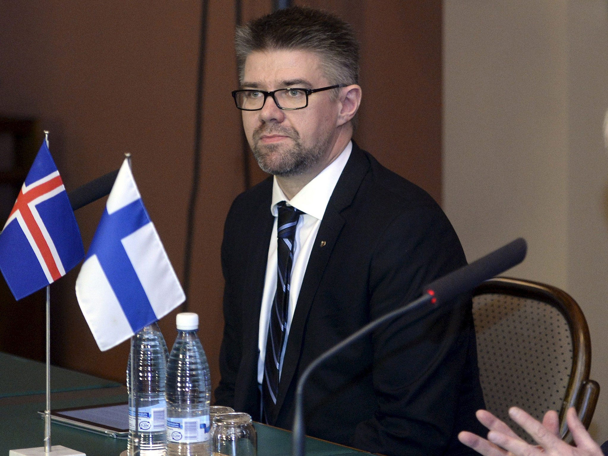 Iceland’s Foreign Minister Gunnar Bragi Sveinsson