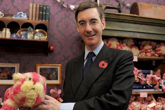 Jacob Rees-Mogg is ahead of Boris Johnson in the polls
