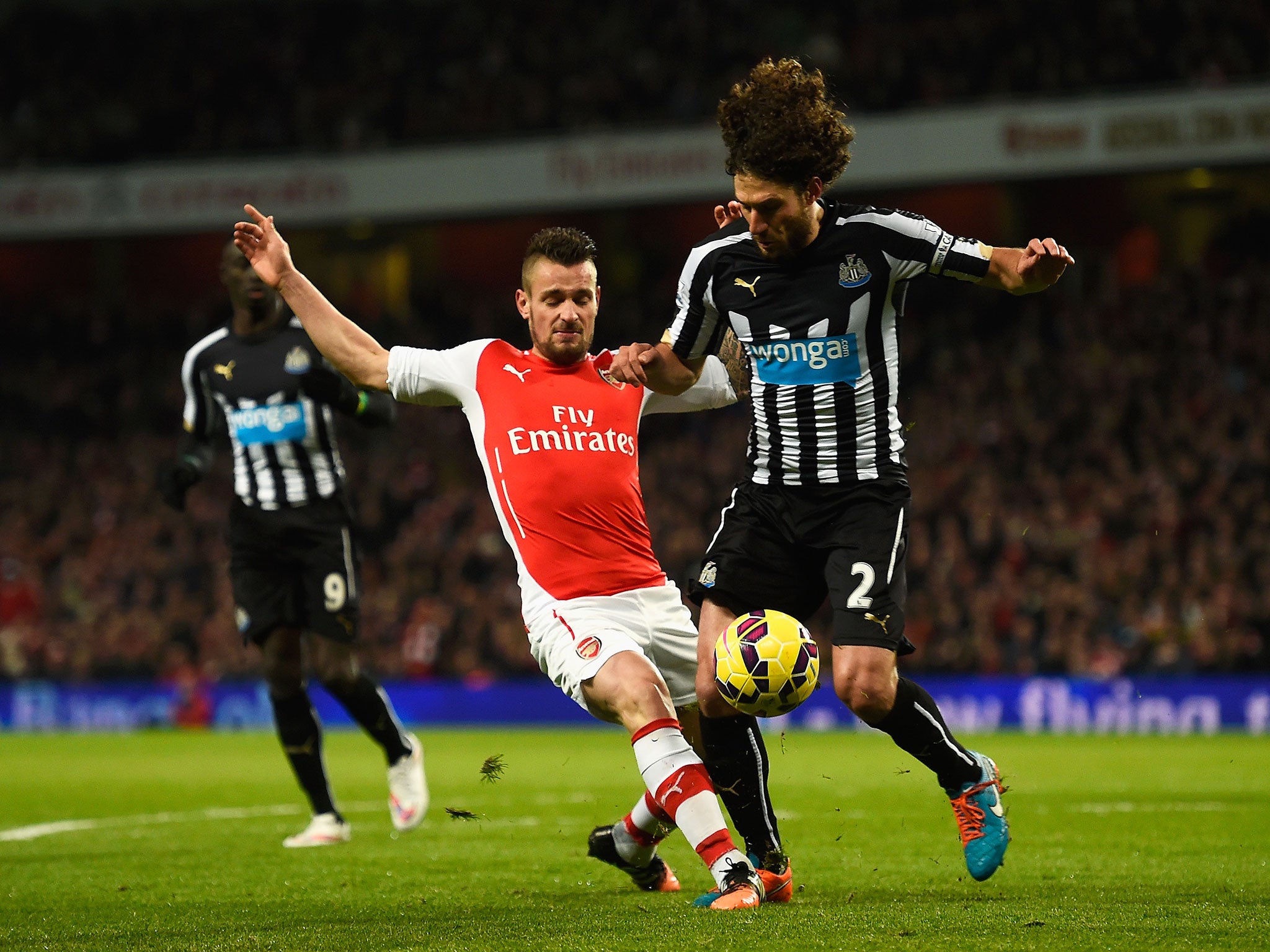 Debuchy was impressive on his first run out as a centre-back