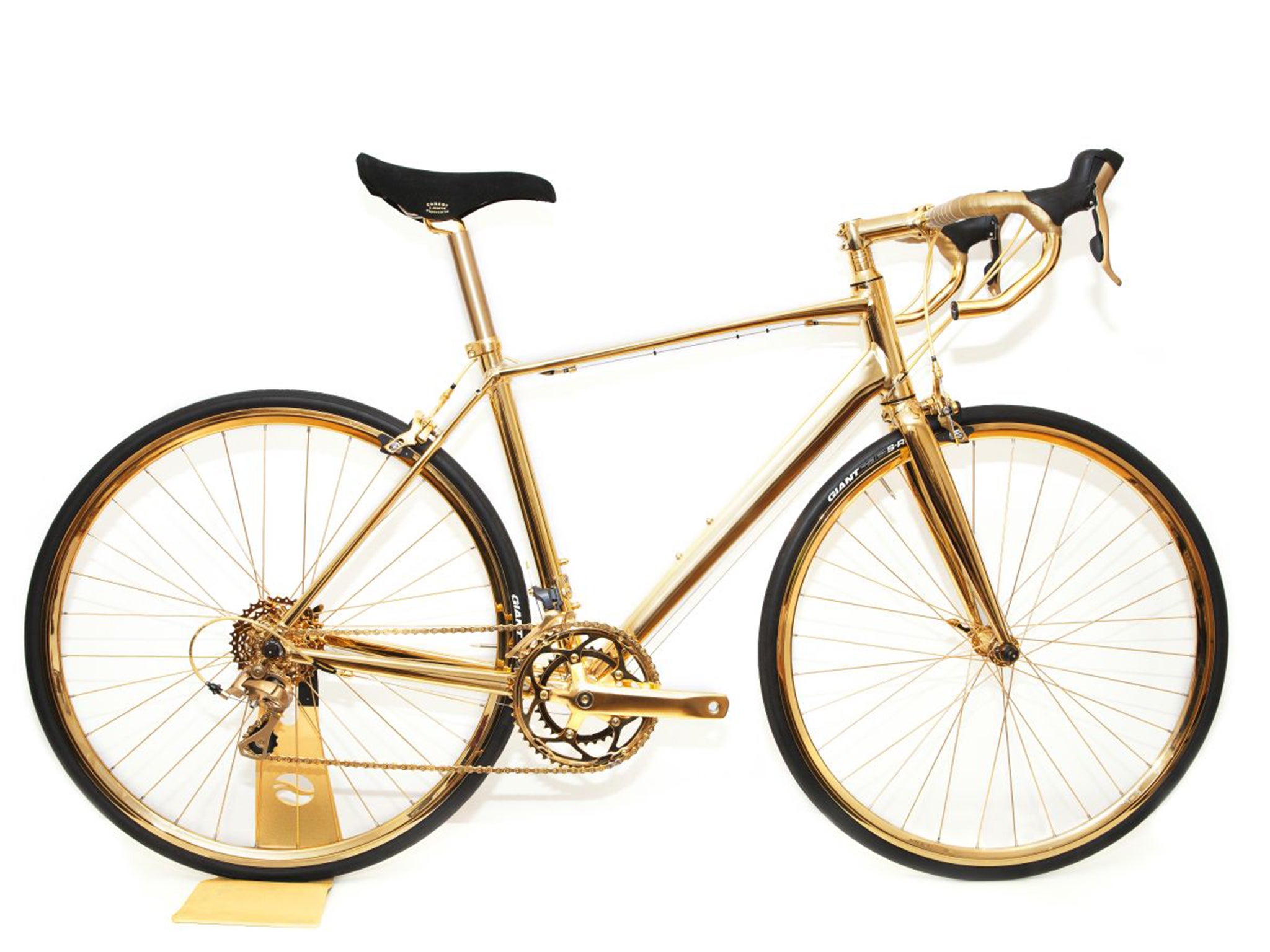 The Goldgenie golden bike
