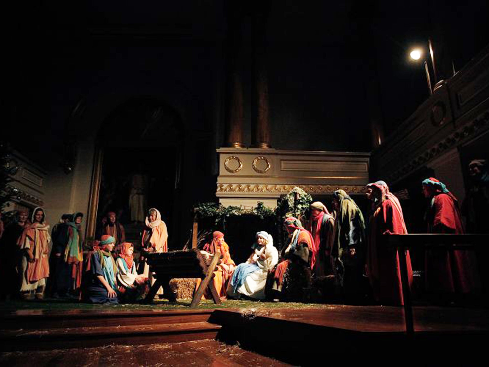 Stable values: A traditional Nativity play seems universally popular