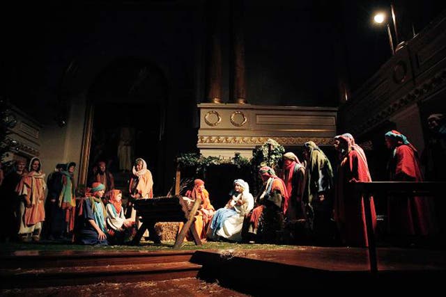 A traditional Nativity play