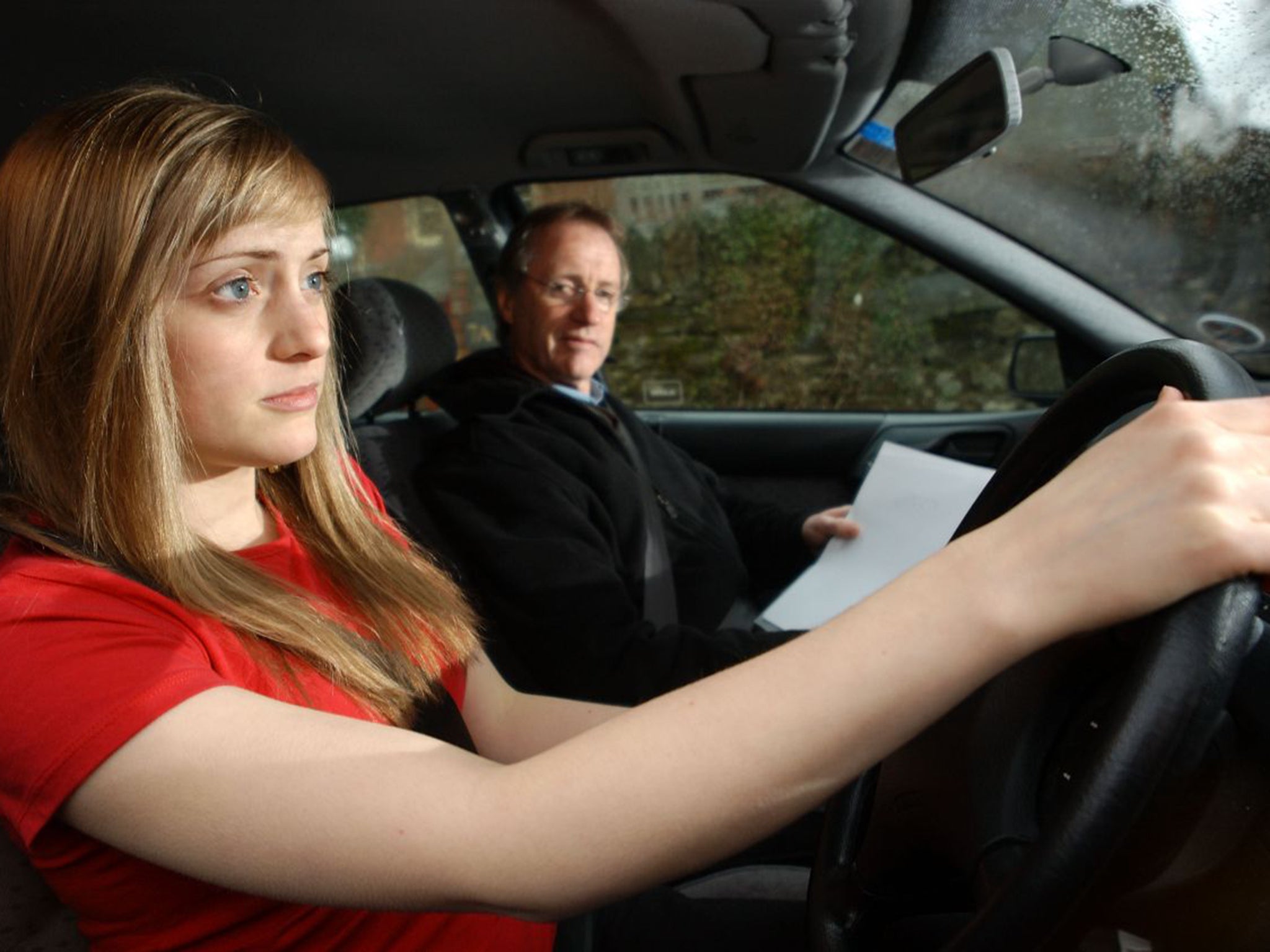Motorists are waiting almost seven weeks to take their test