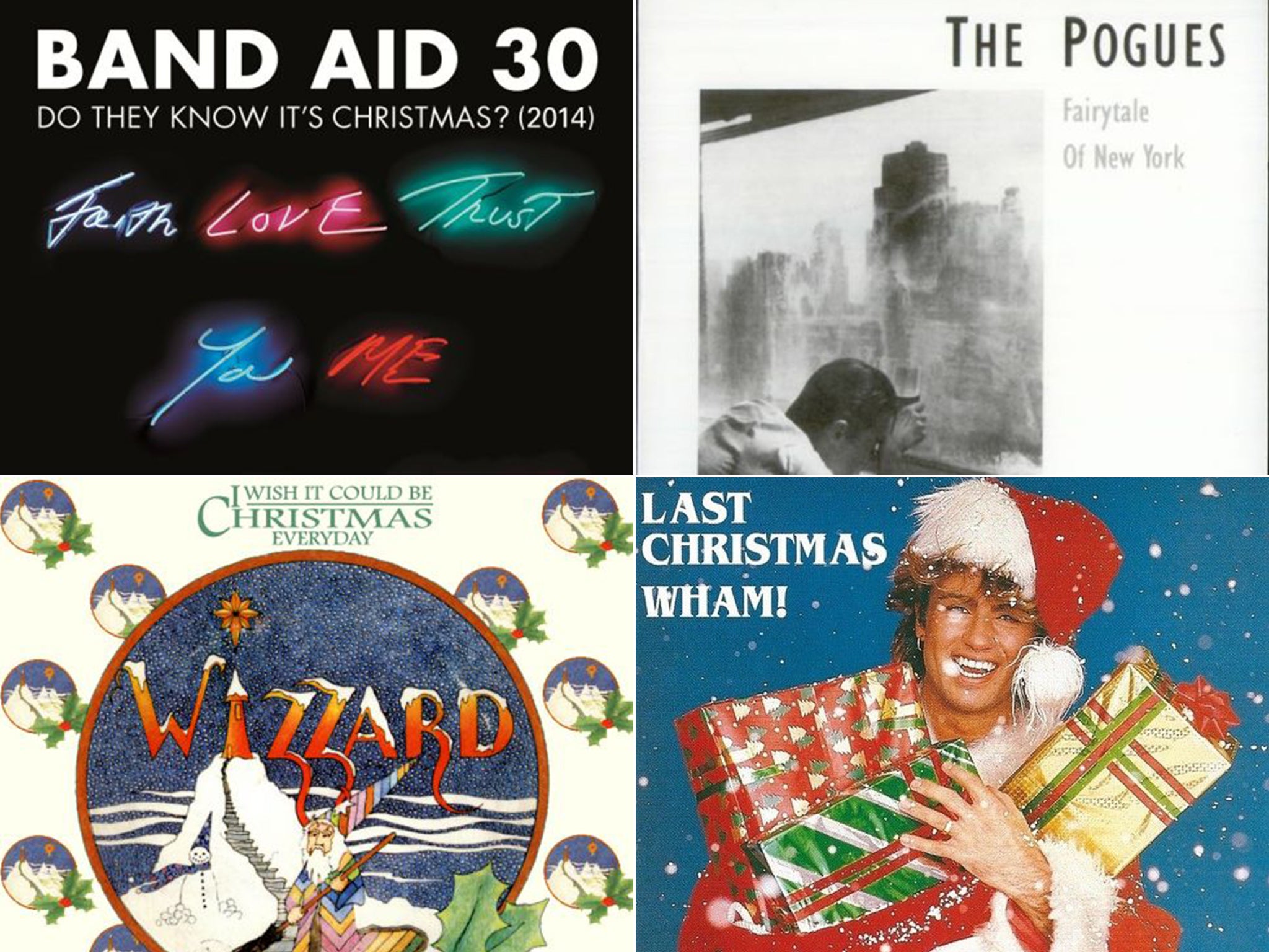 Some of the records in contention for the coveted Christmas No 1 spot