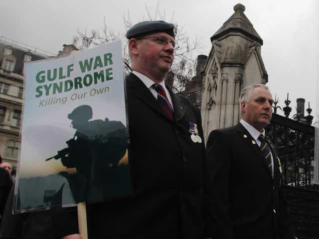 <p>There could be as many as 33,000 Gulf War Syndrome sufferers in the UK </p>