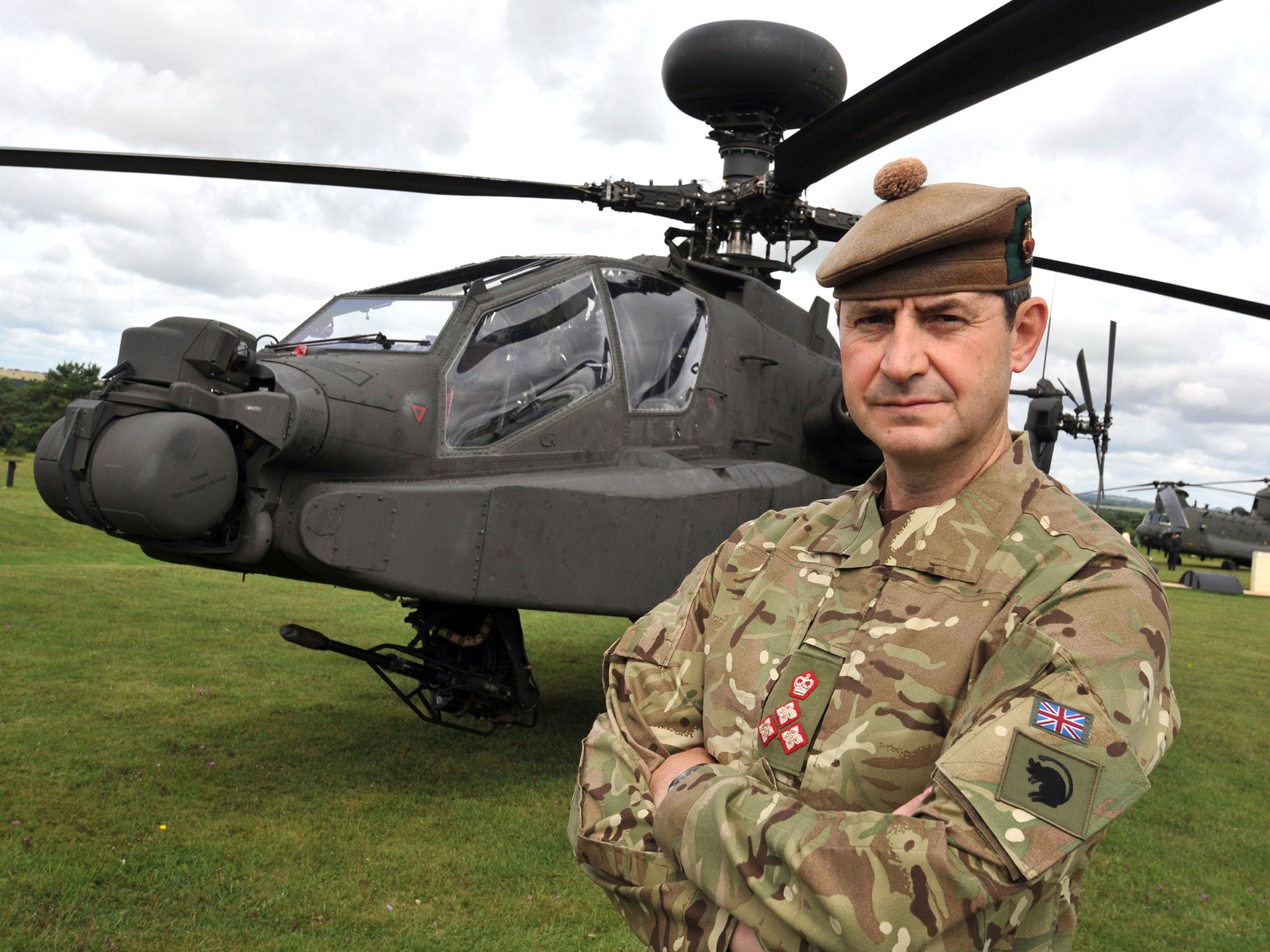 Major General Bob Bruce will be in direct command of UK troops